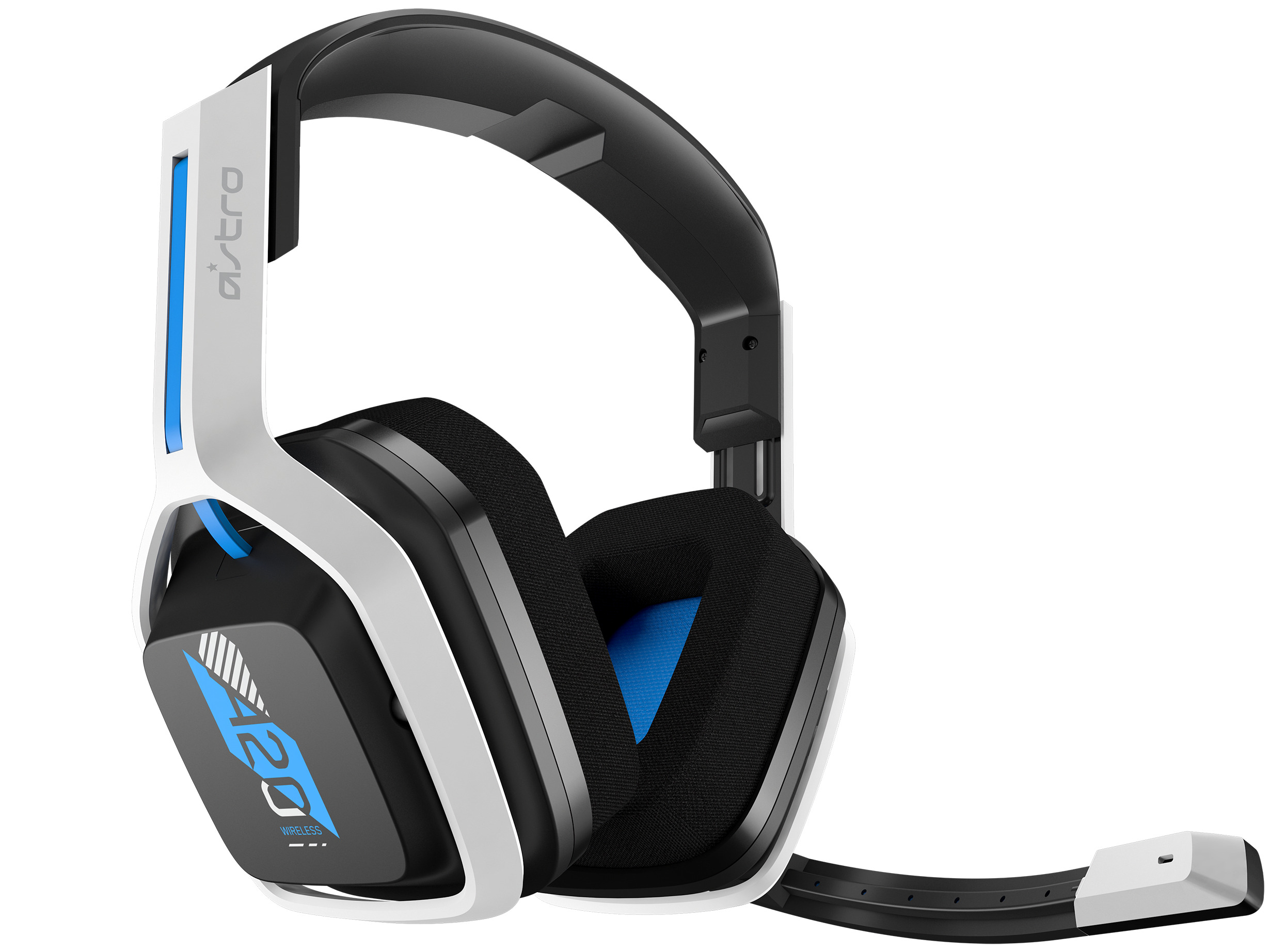 Logitech G Astro A20 Wireless Gaming Headset, цвет: Синий / Белый