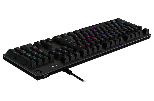 Logitech G G512 Wired Gaming Keyboard- Mechanical Switches, цвет: Карбоновый — фото 3