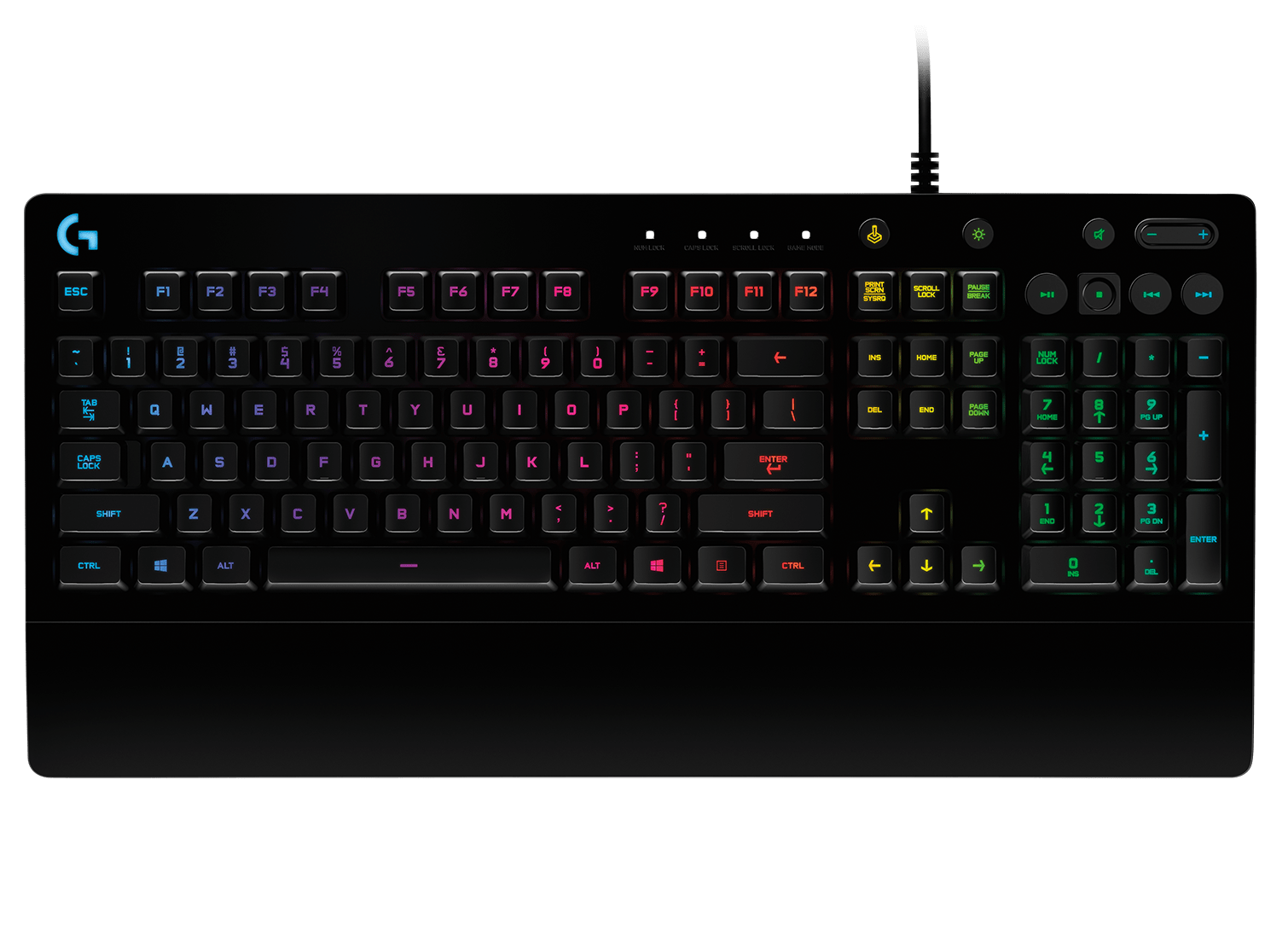 Logitech G G213 Prodigy RGB Gaming Keyboard, цвет: Чёрный