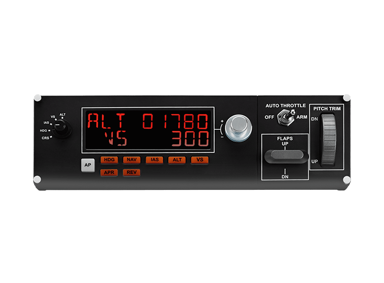 Logitech G Flight Multi Panel Autopilot Controller, цвет: Чёрный — фото 2