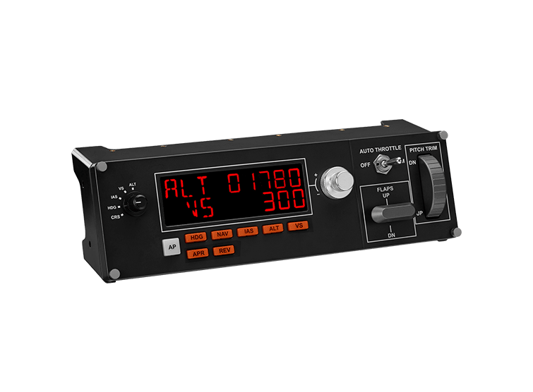 Logitech G Flight Multi Panel Autopilot Controller, цвет: Чёрный — фото 4