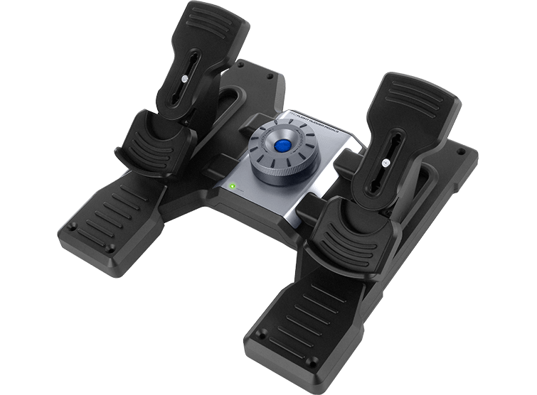 Logitech G Flight Sim Rudder Pedals, цвет: Чёрный — фото 3