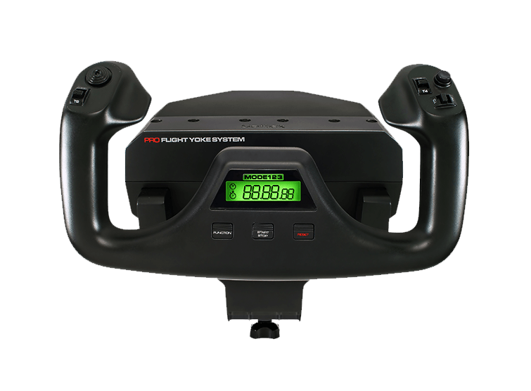Logitech G Flight Yoke System Yoke and Throttle Quadrant, цвет: Чёрный — фото 2