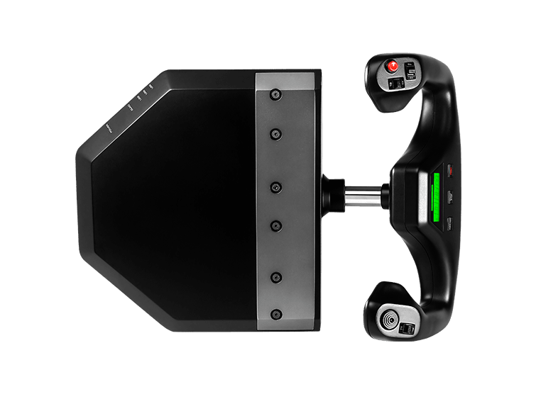 Logitech G Flight Yoke System Yoke and Throttle Quadrant, цвет: Чёрный — фото 4