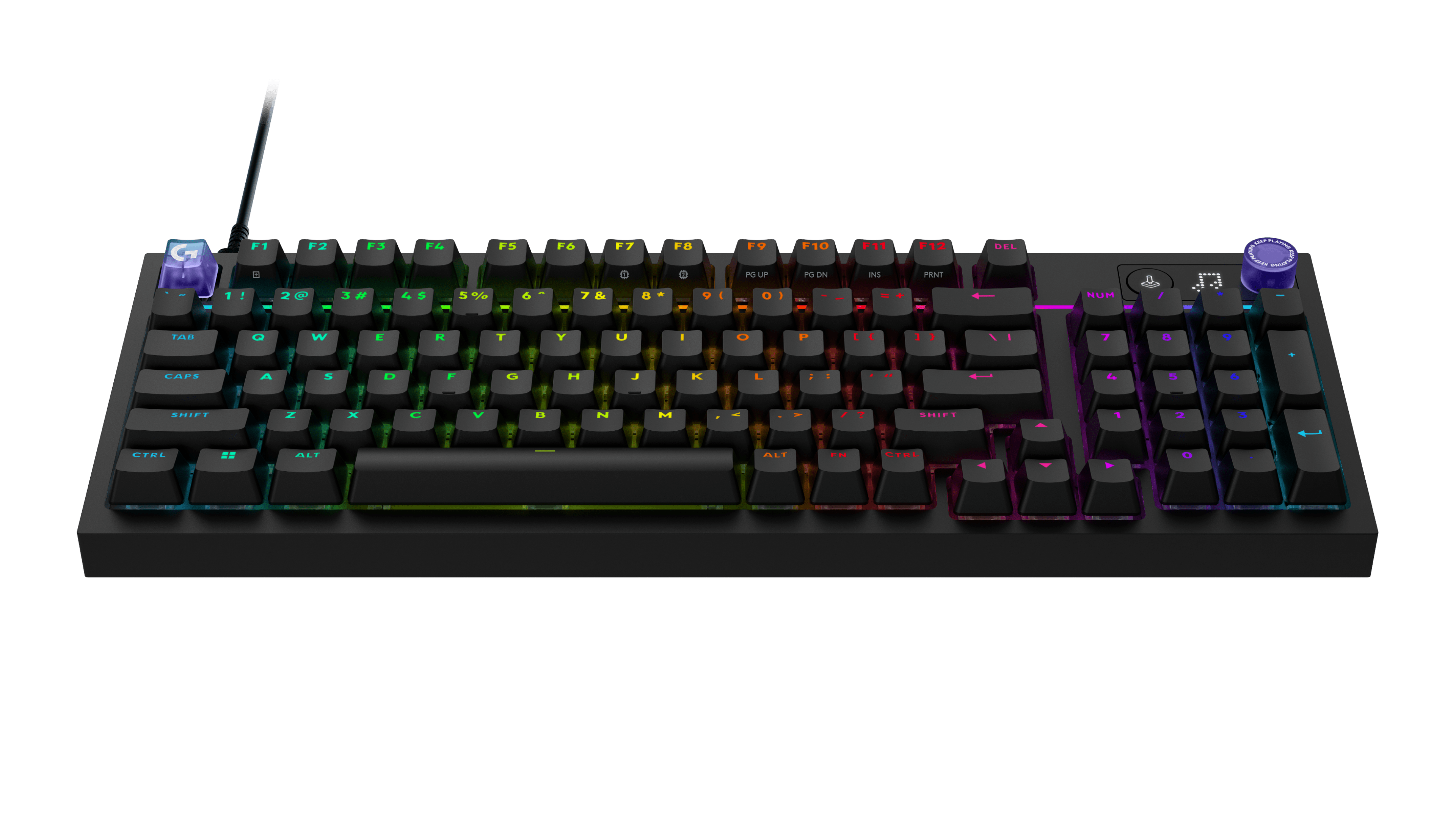 Logitech G G316 X 98 98% Wired Gaming Keyboard, цвет: Чёрный, вариант 1 — фото 2