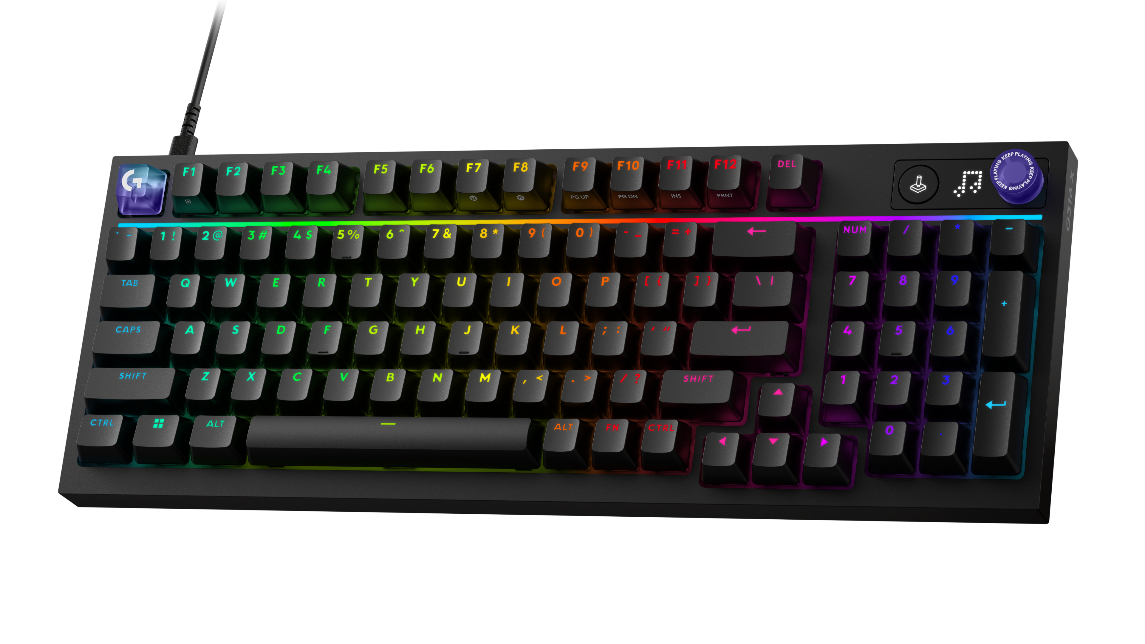 Logitech G G316 X 98 98% Wired Gaming Keyboard, цвет: Чёрный, вариант 1 — фото 3