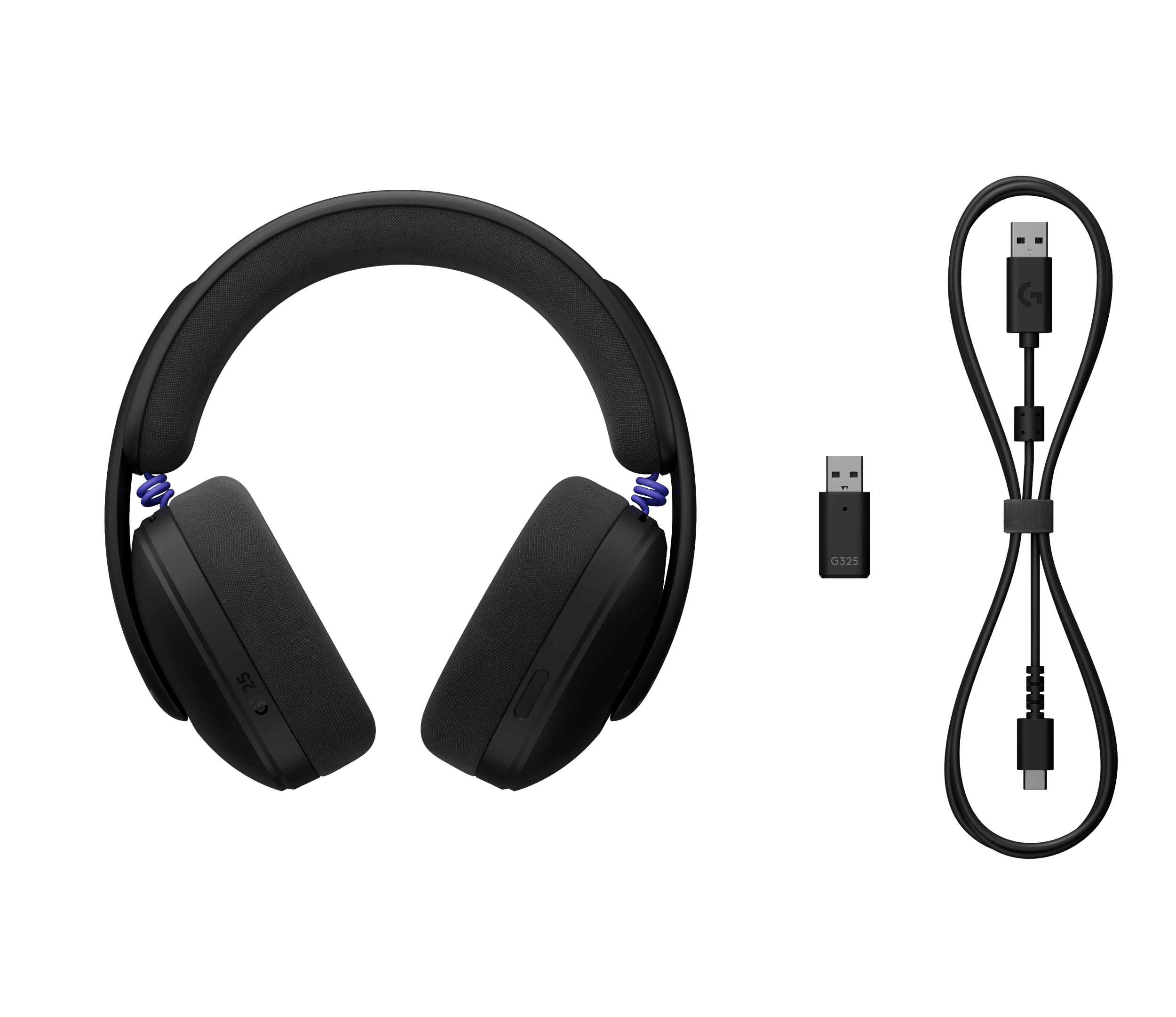 Logitech G G325 Lightspeed Wireless Gaming Headset, цвет: Чёрный — фото 3