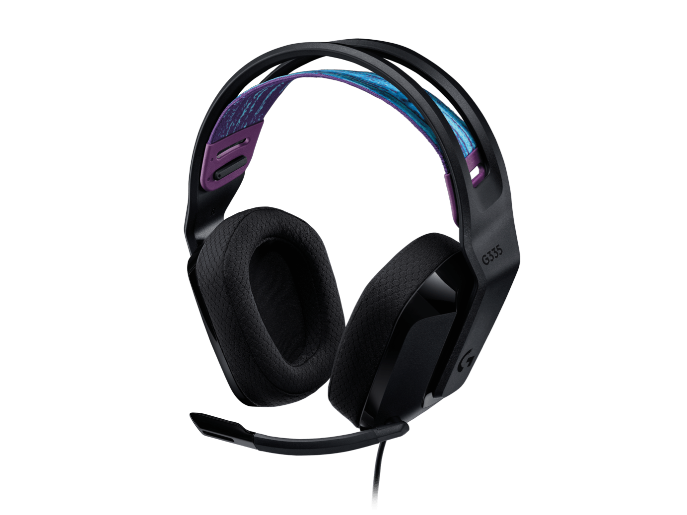 Logitech G G335 Wired Gaming Headset, цвет: Чёрный
