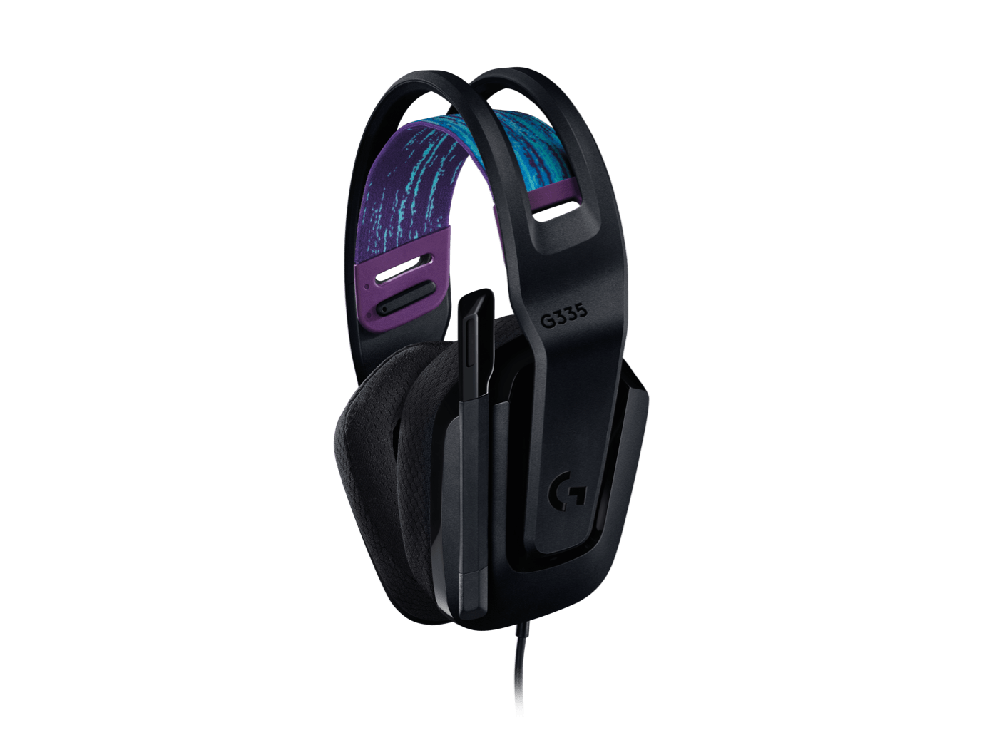Logitech G G335 Wired Gaming Headset, цвет: Чёрный — фото 2