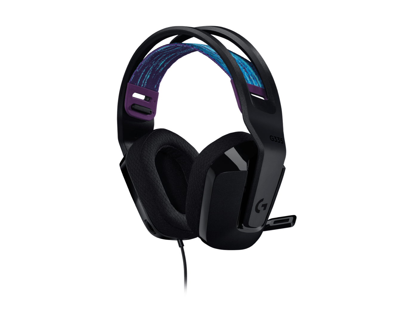 Logitech G G335 Wired Gaming Headset, цвет: Чёрный — фото 3