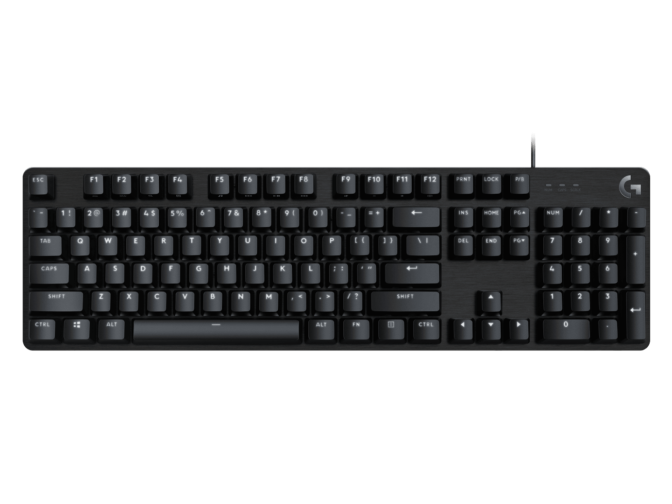 Logitech G G413 SE Wired Gaming Keyboard, цвет: Чёрный