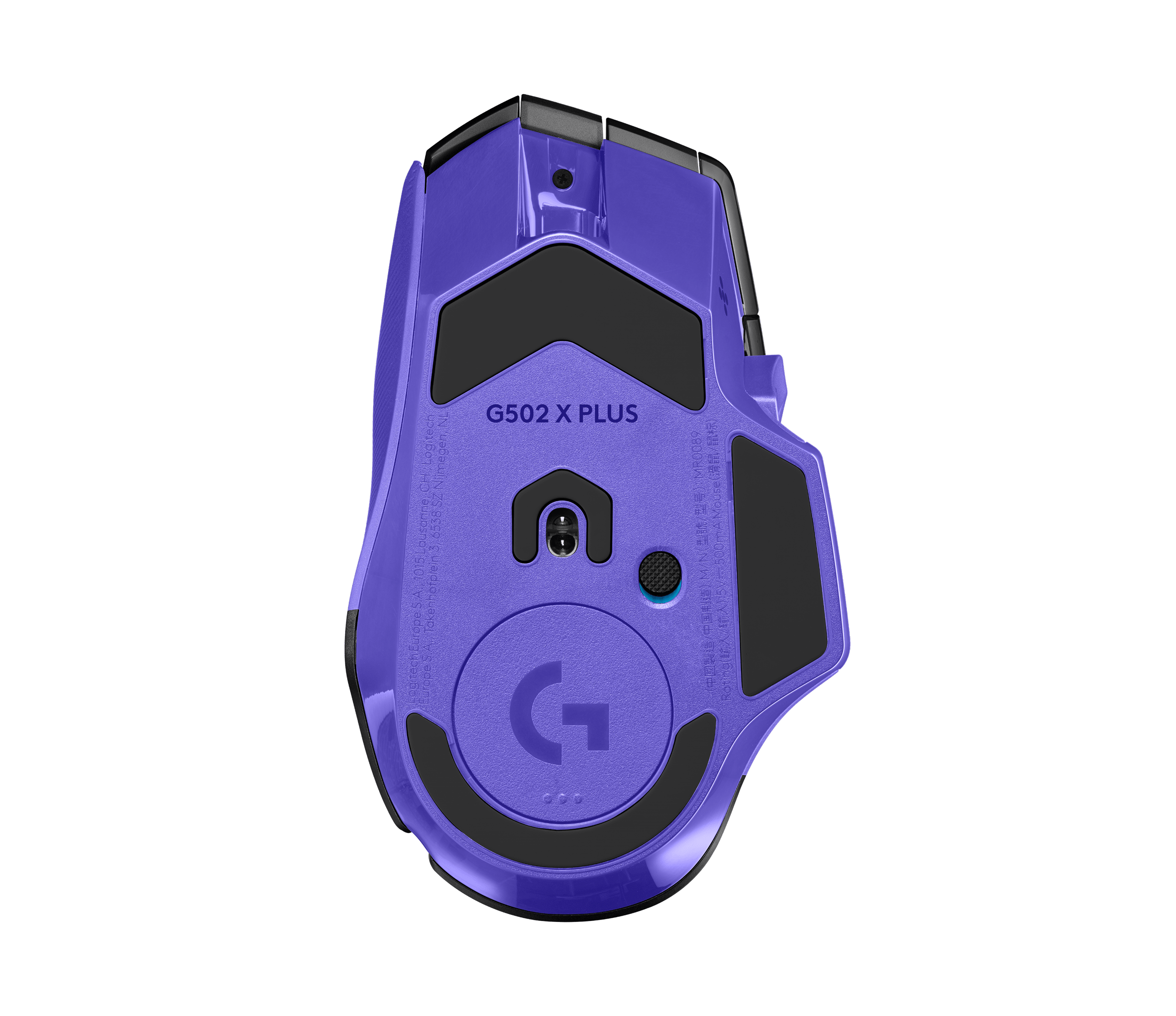 Logitech G G502 X Plus Wireless Gaming Mouse, цвет: Чёрный / Фиолетовый — фото 7