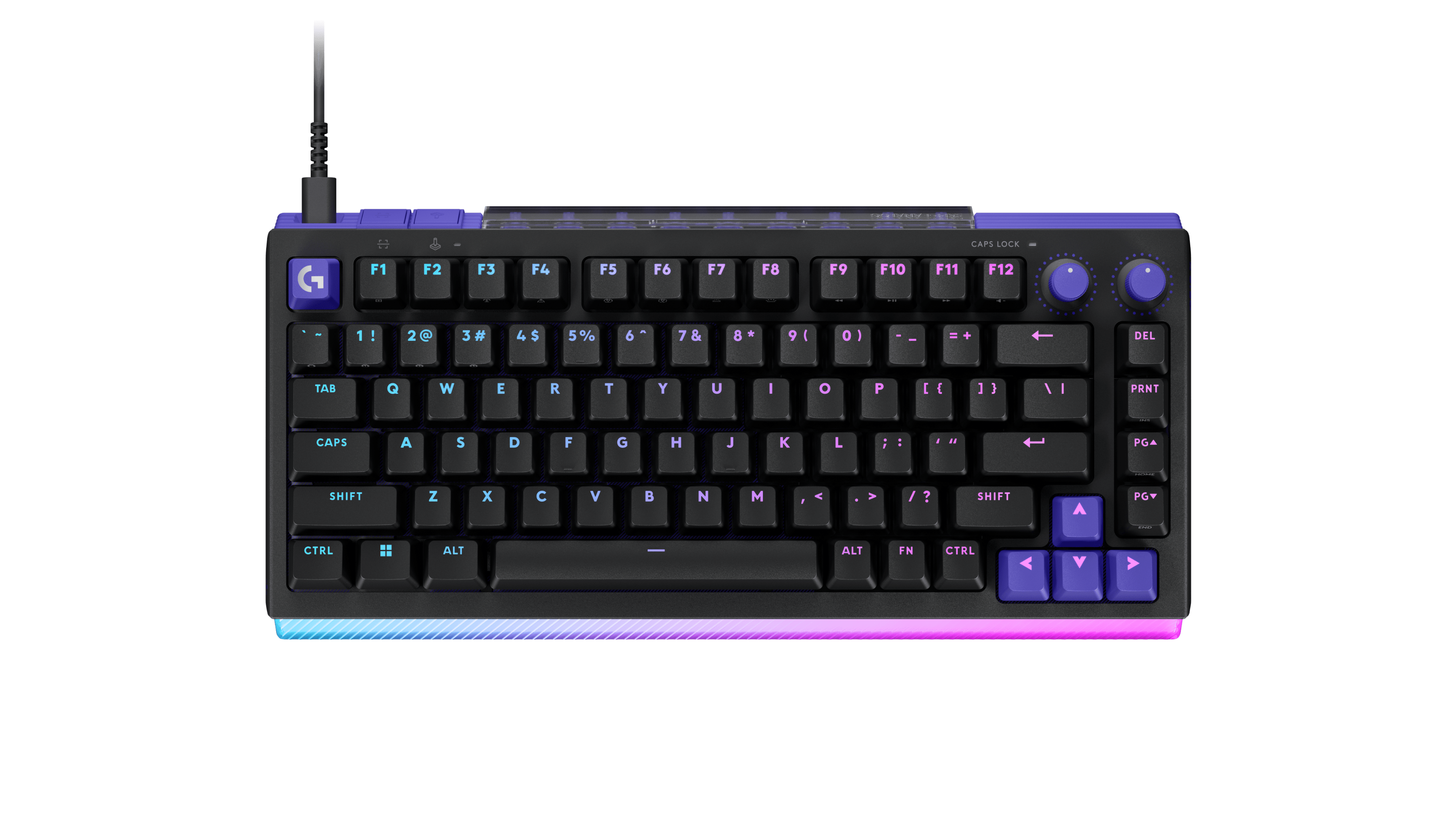 Logitech G G512 X 75 TMR Analog / Mechanical Gaming Keyboard, цвет: Чёрный
