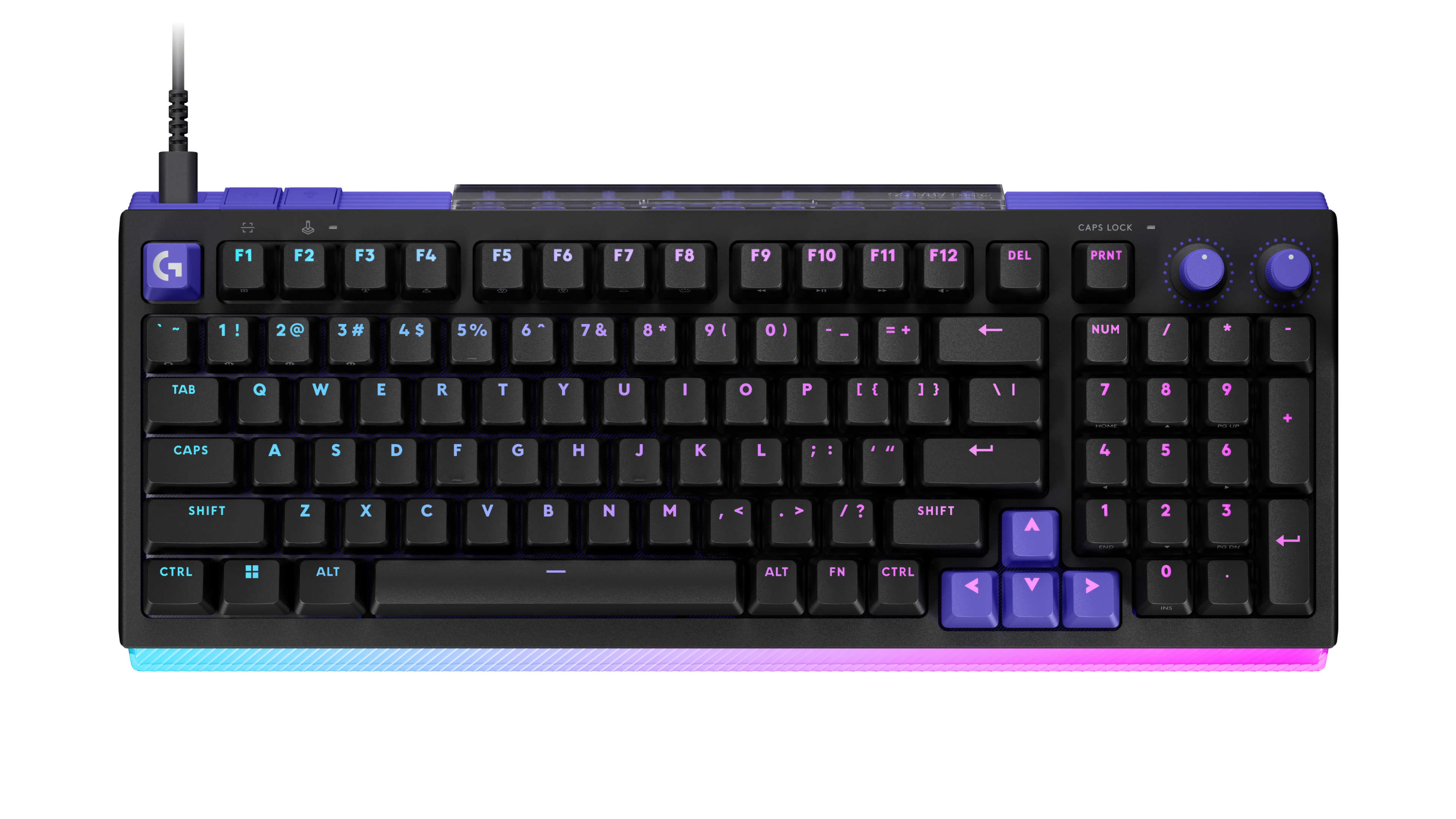 Logitech G G512 X 98 TMR Analog / Mechanical Gaming Keyboard, цвет: Чёрный