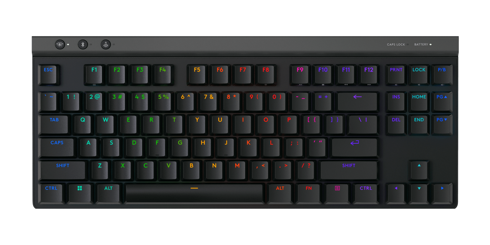 Logitech G G515 Lightspeed Tkl Wireless Low Profile Gaming Keyboard, цвет: Чёрный