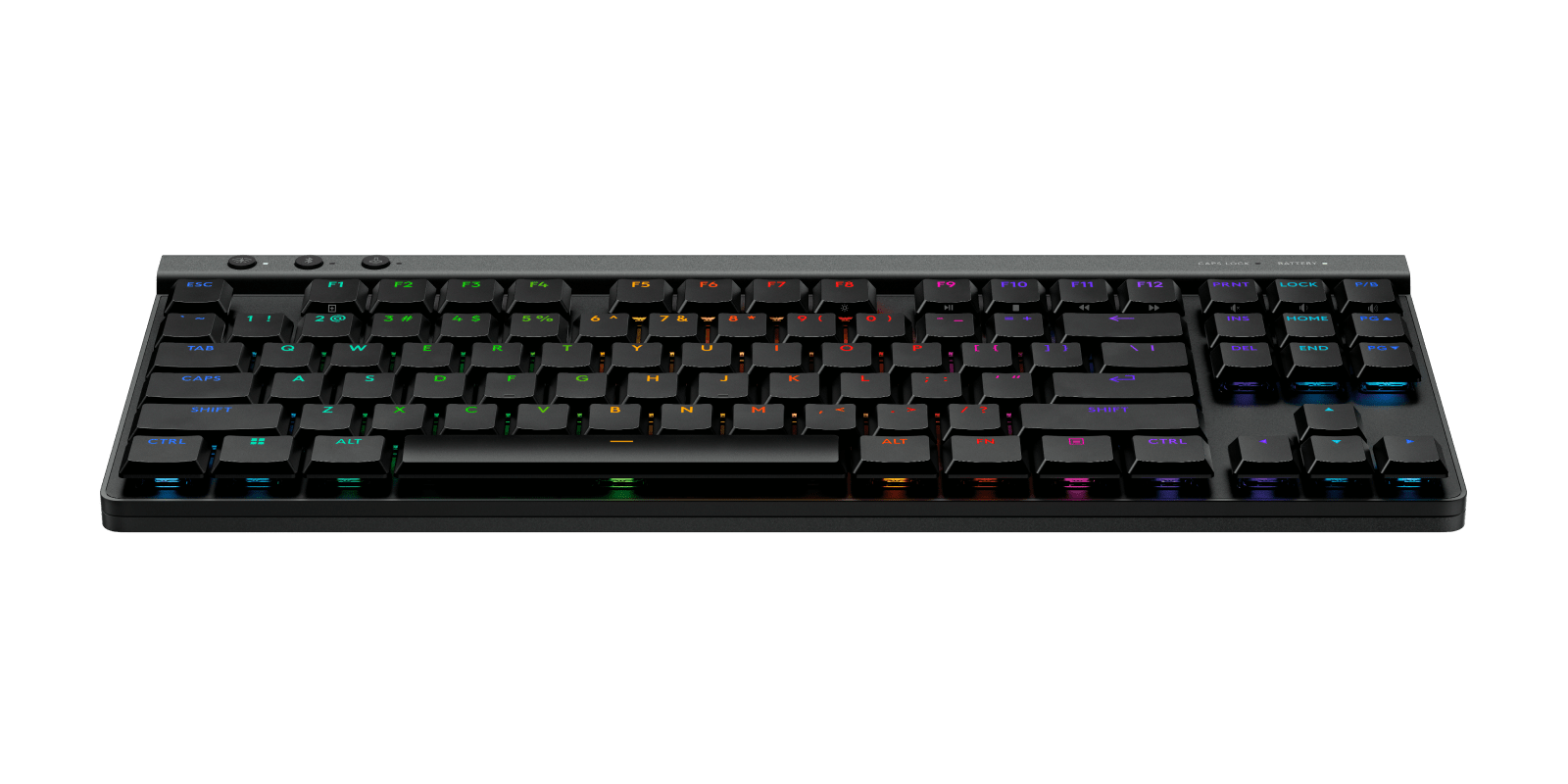 Logitech G G515 Lightspeed Tkl Wireless Low Profile Gaming Keyboard, цвет: Чёрный, вариант 1 — фото 2