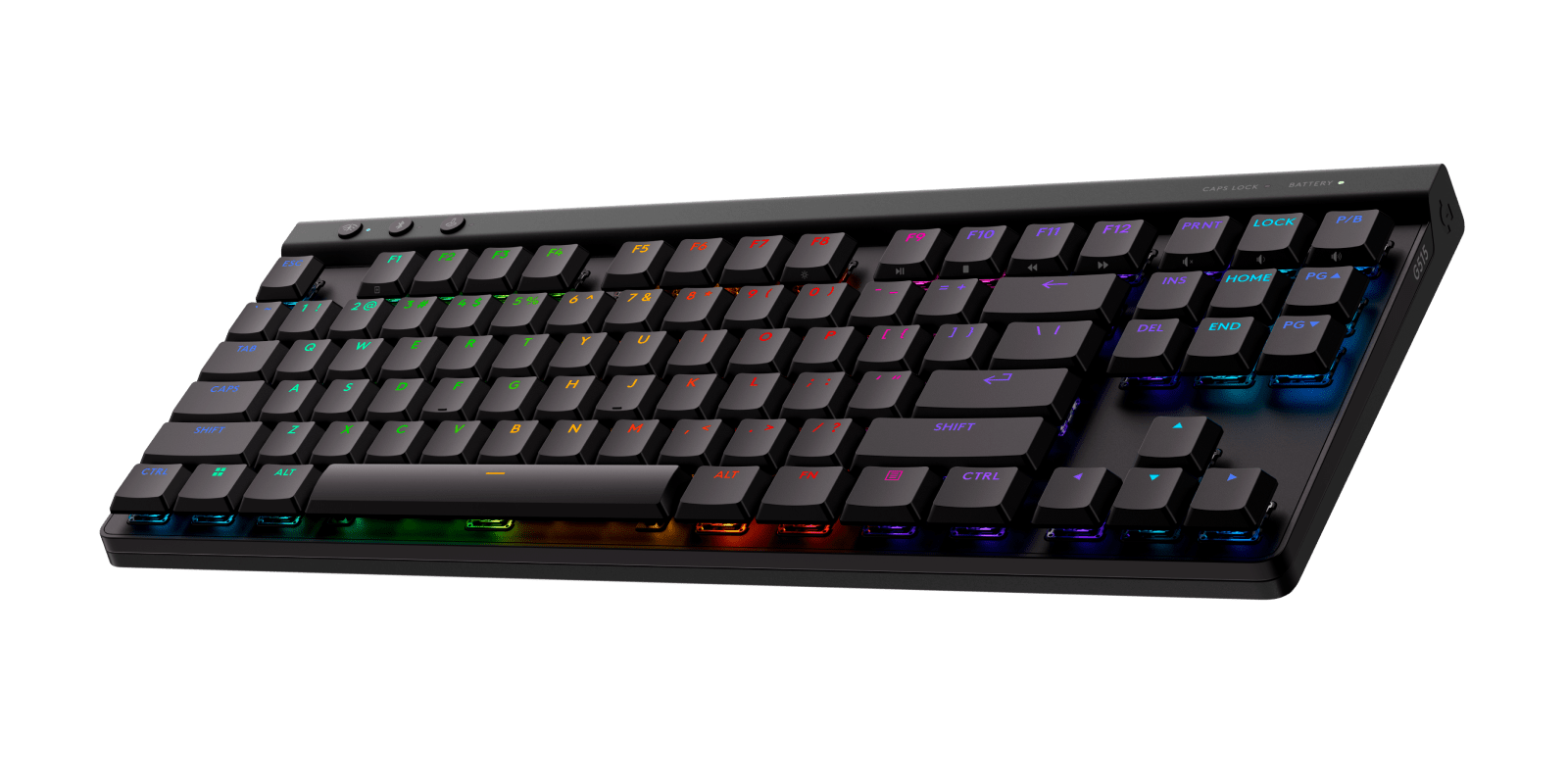 Logitech G G515 Lightspeed Tkl Wireless Low Profile Gaming Keyboard, цвет: Чёрный, вариант 1 — фото 3