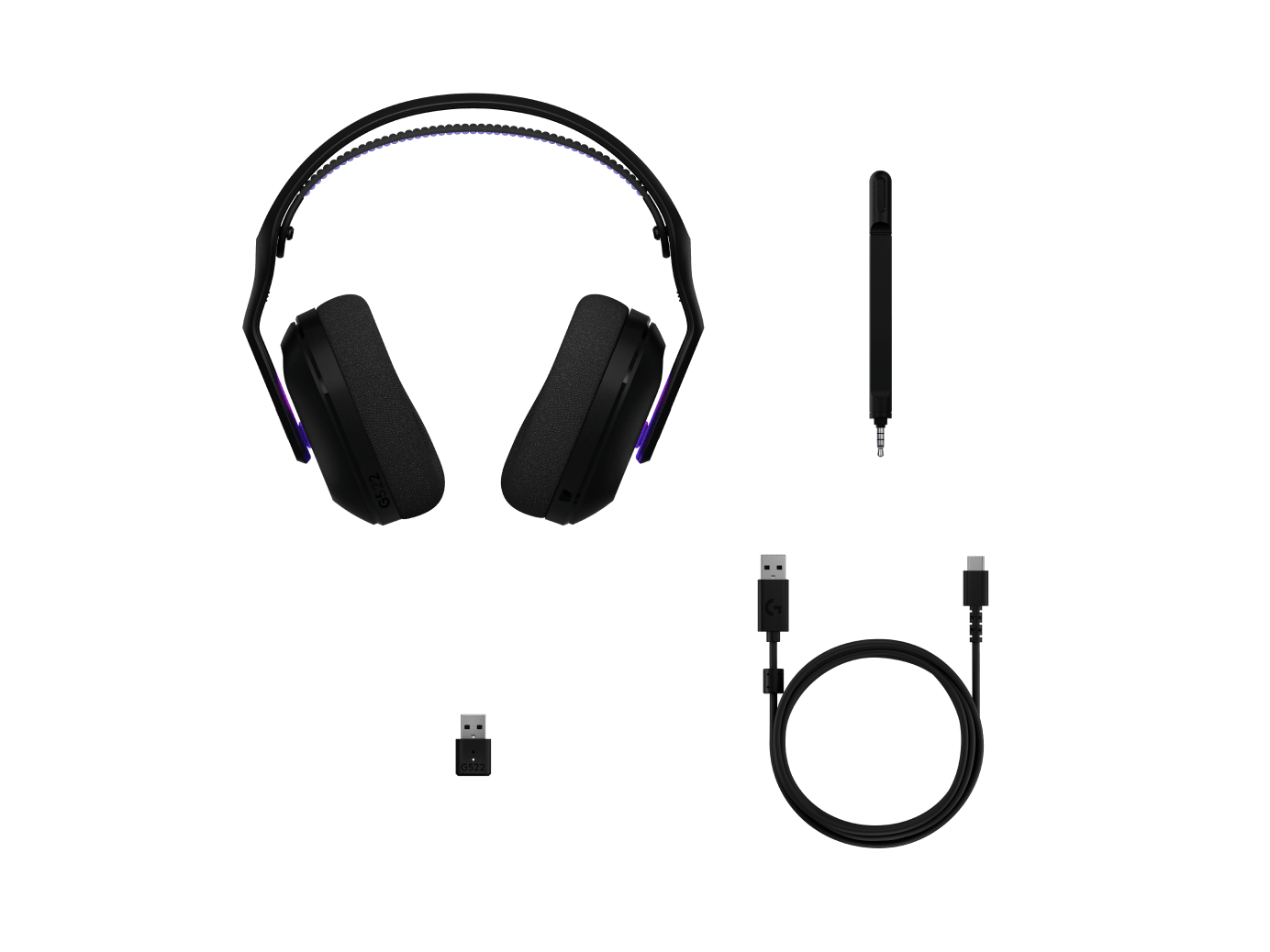 Logitech G G522 Lightspeed Wireless Gaming Headset with Lightsync Rgb, цвет: Чёрный — фото 6