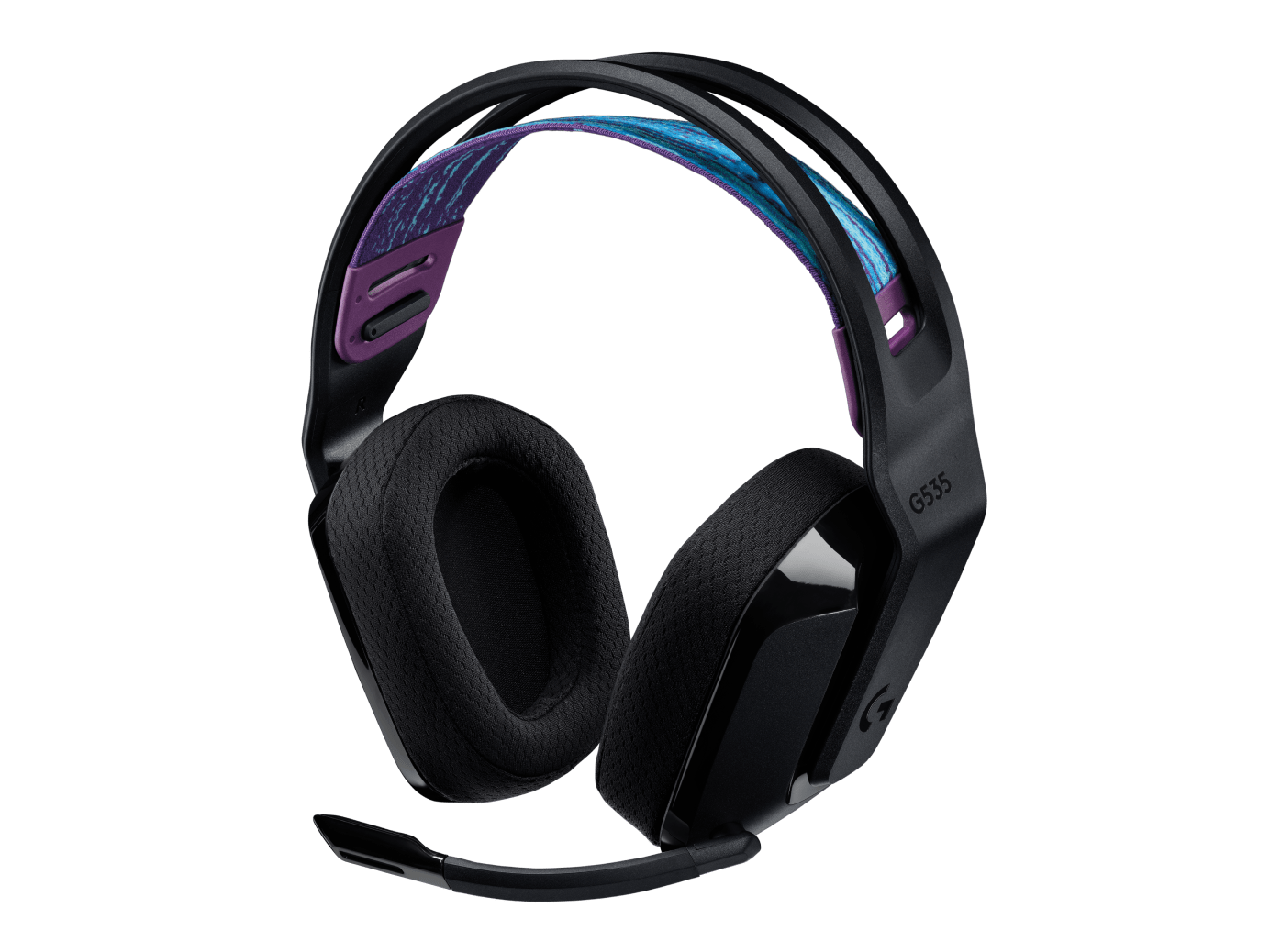 Logitech G G535 Lightspeed Wireless Gaming Headset, цвет: Чёрный — фото 1