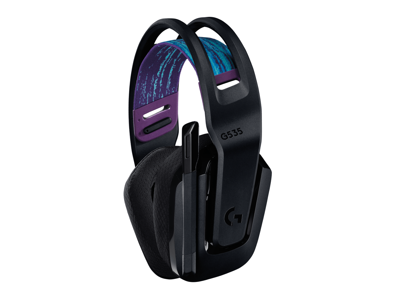 Logitech G G535 Lightspeed Wireless Gaming Headset, цвет: Чёрный — фото 3
