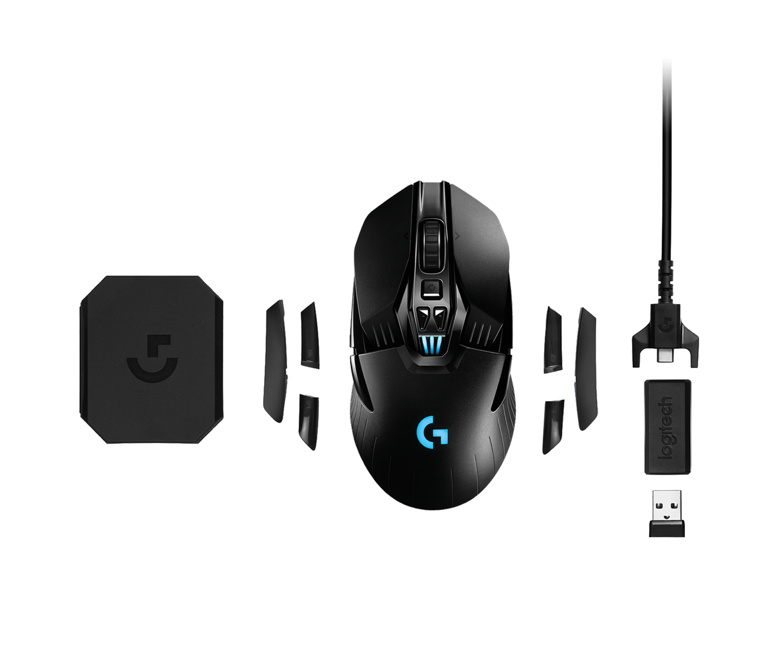 Logitech G G903 Lightspeed Wireless Gaming Mouse, цвет: Чёрный — фото 5
