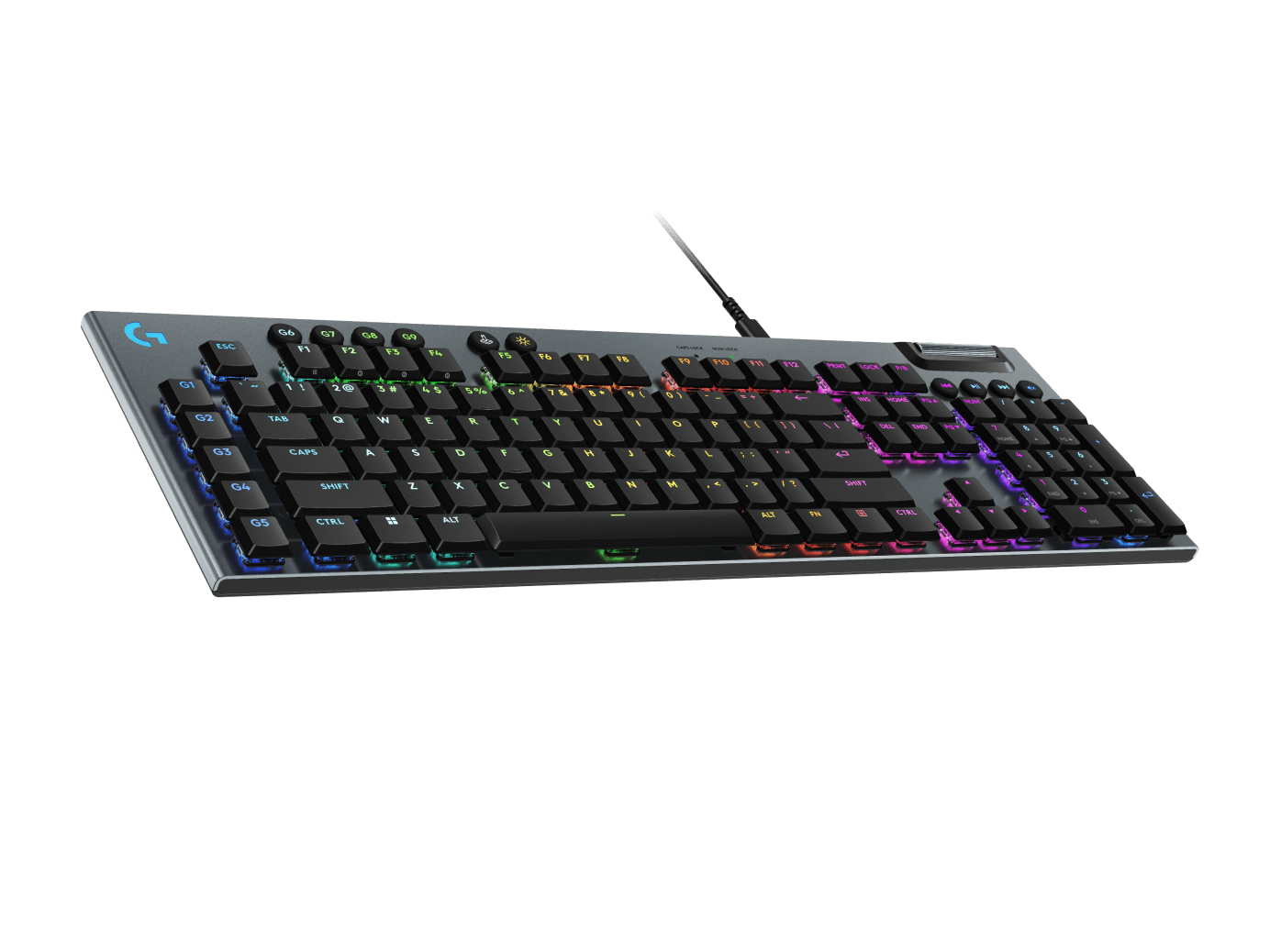 Logitech G G915 X Wired Gaming Keyboard, цвет: Чёрный, вариант 1 — фото 2