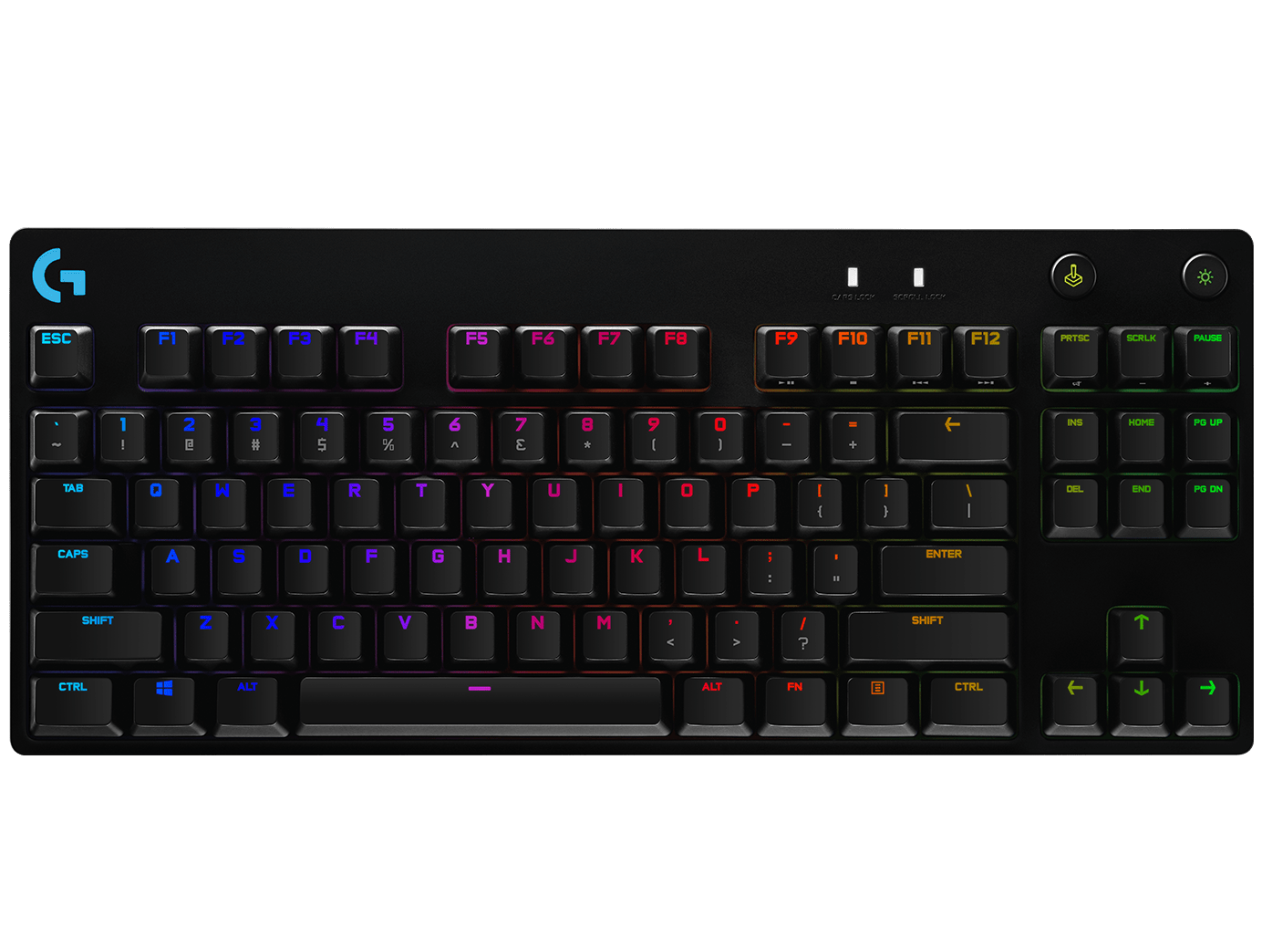Logitech G PRO Wired Gaming Keyboard- Mechanical Switches, цвет: Чёрный