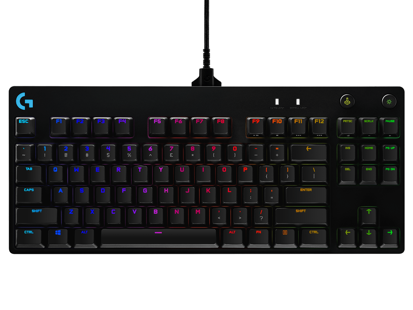 Logitech G PRO Wired Gaming Keyboard- Mechanical Switches, цвет: Чёрный — фото 2
