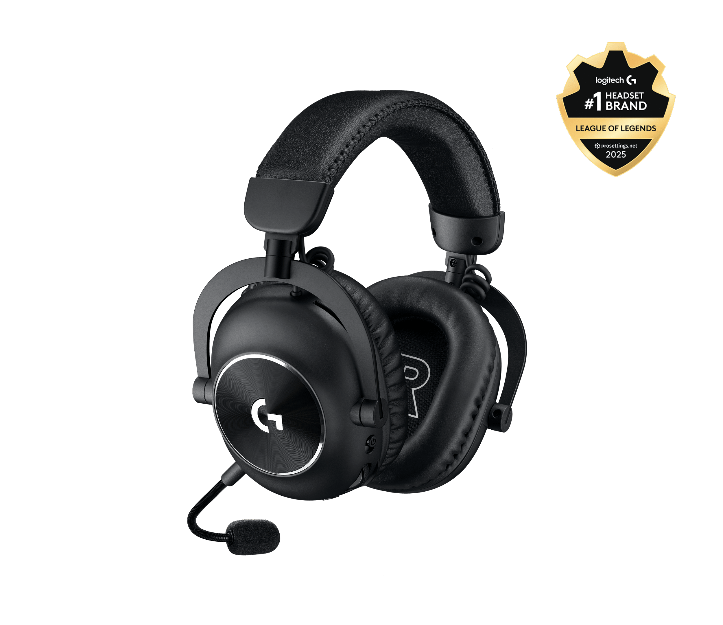 Logitech G PRO X 2 Lightspeed Wireless 7.1 Gaming Headset with Bluetooth, цвет: Чёрный — фото 2