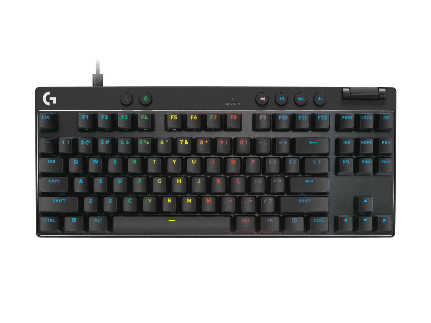 Logitech G PRO X Tkl Rapid, цвет: Чёрный