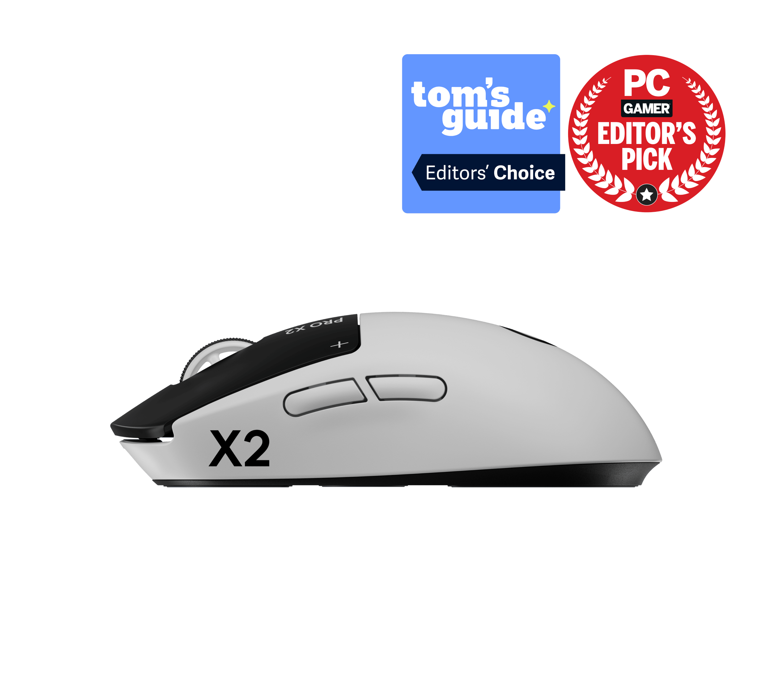 Logitech G PRO X2 Superstrike Lightspeed Wireless Gaming Mouse, цвет: Lunar Eclipse — фото 3