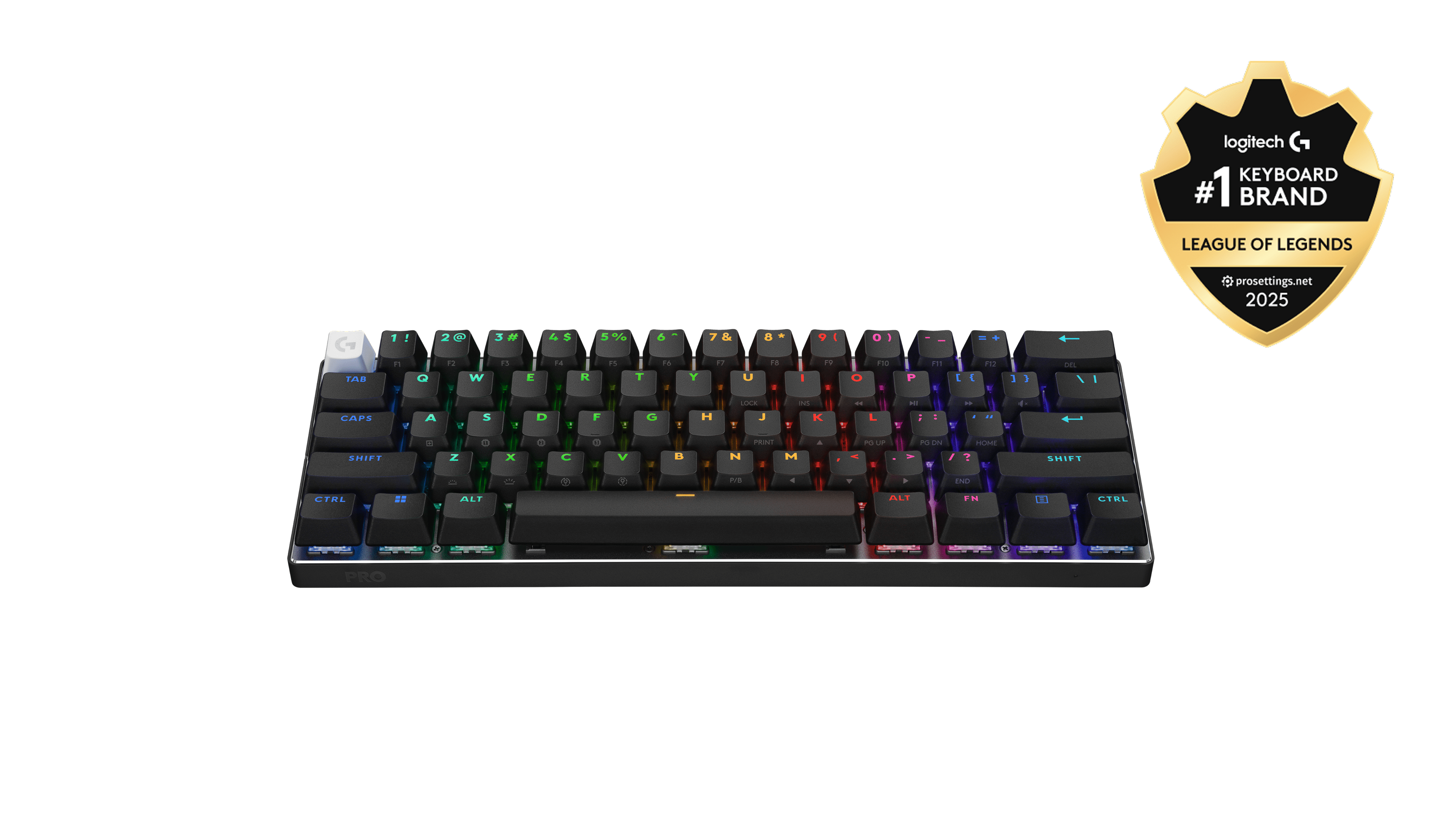 Logitech G PRO X 60 Wireless 60% Gaming Keyboard- Optical Switches, цвет: Чёрный, вариант 1 — фото 2