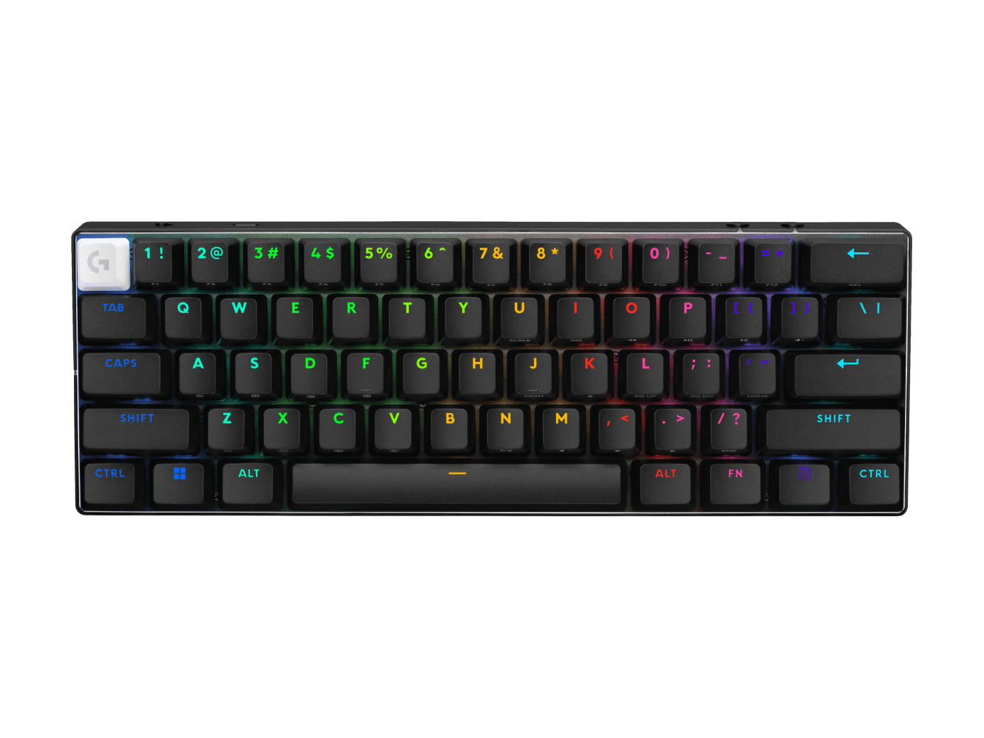 Logitech G PRO X 60 Wireless 60% Gaming Keyboard- Optical Switches, цвет: Чёрный