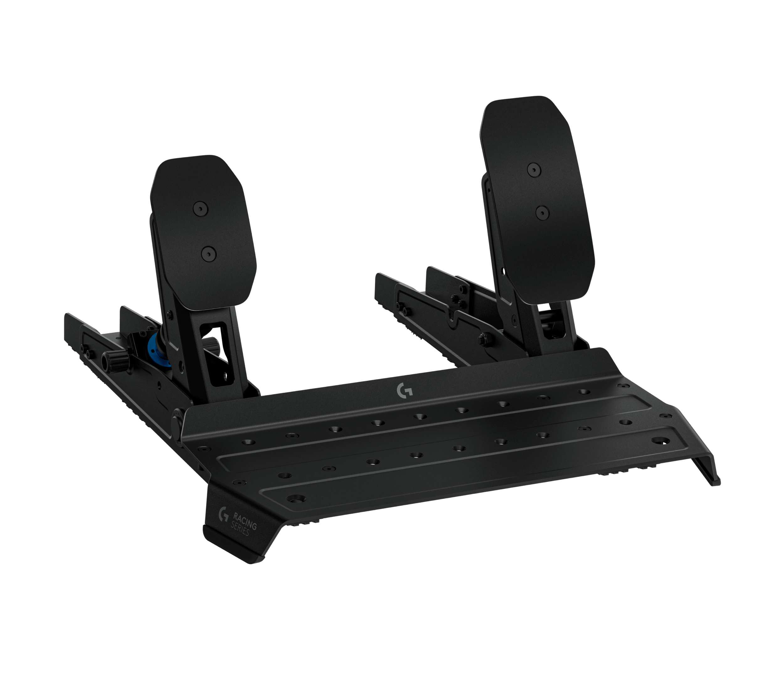 Logitech G RS Pedals 165.3 lbs (75 kg) Load Cell & Hall Effect, цвет: Чёрный — фото 1
