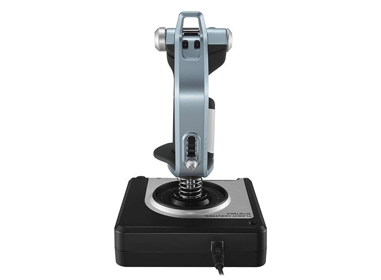 Logitech G X52 H.O.T.A.S. Entry-level Hotas, LCD display, цвет: Графитовый / Молочно-белый — фото 4