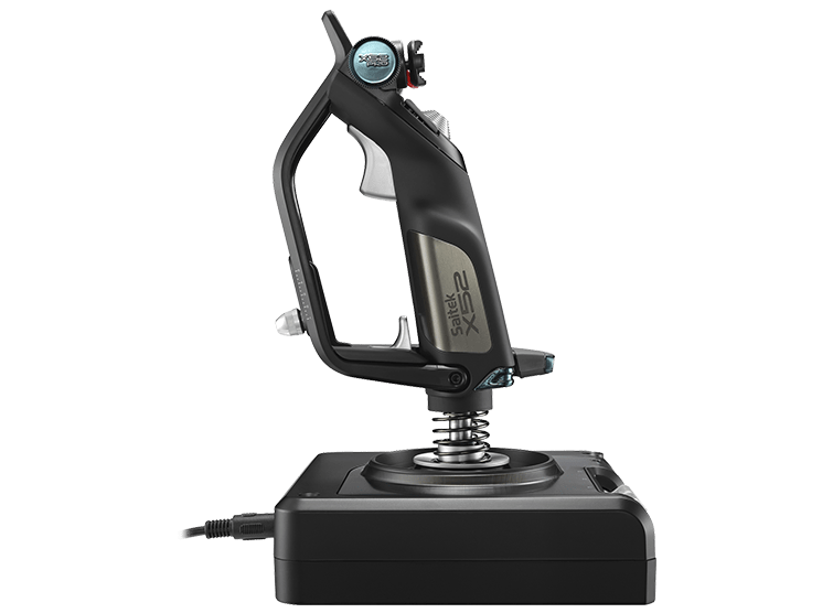 Logitech G X52 Professional H.O.T.A.S. Upgraded X52, better springs, цвет: Чёрный — фото 3