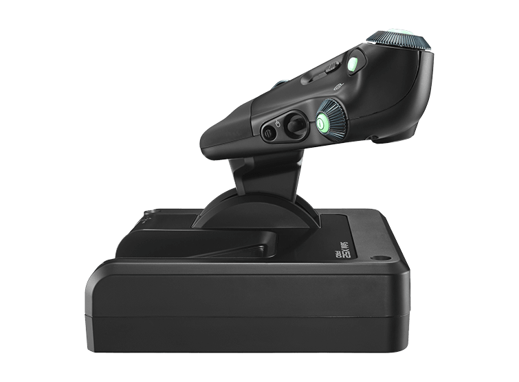 Logitech G X52 Professional H.O.T.A.S. Upgraded X52, better springs, цвет: Чёрный — фото 8