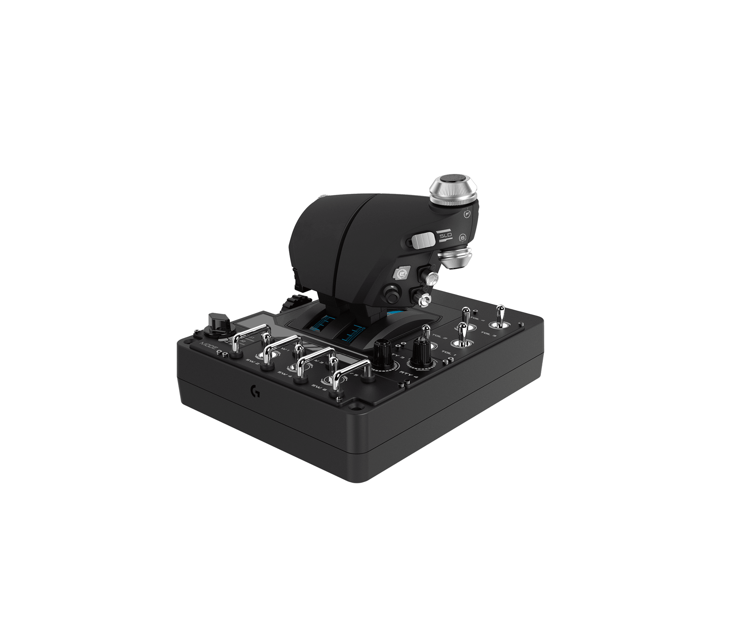 Logitech G X56 H.O.T.A.S. Advanced Hotas, Rgb, dual throttle, цвет: Чёрный — фото 5
