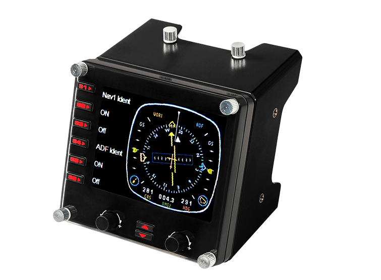 FLIGHT INSTRUMENT PANELフライト・インストルメントパネル Logitech G Flight Simulator Aircraft Instrument Panel