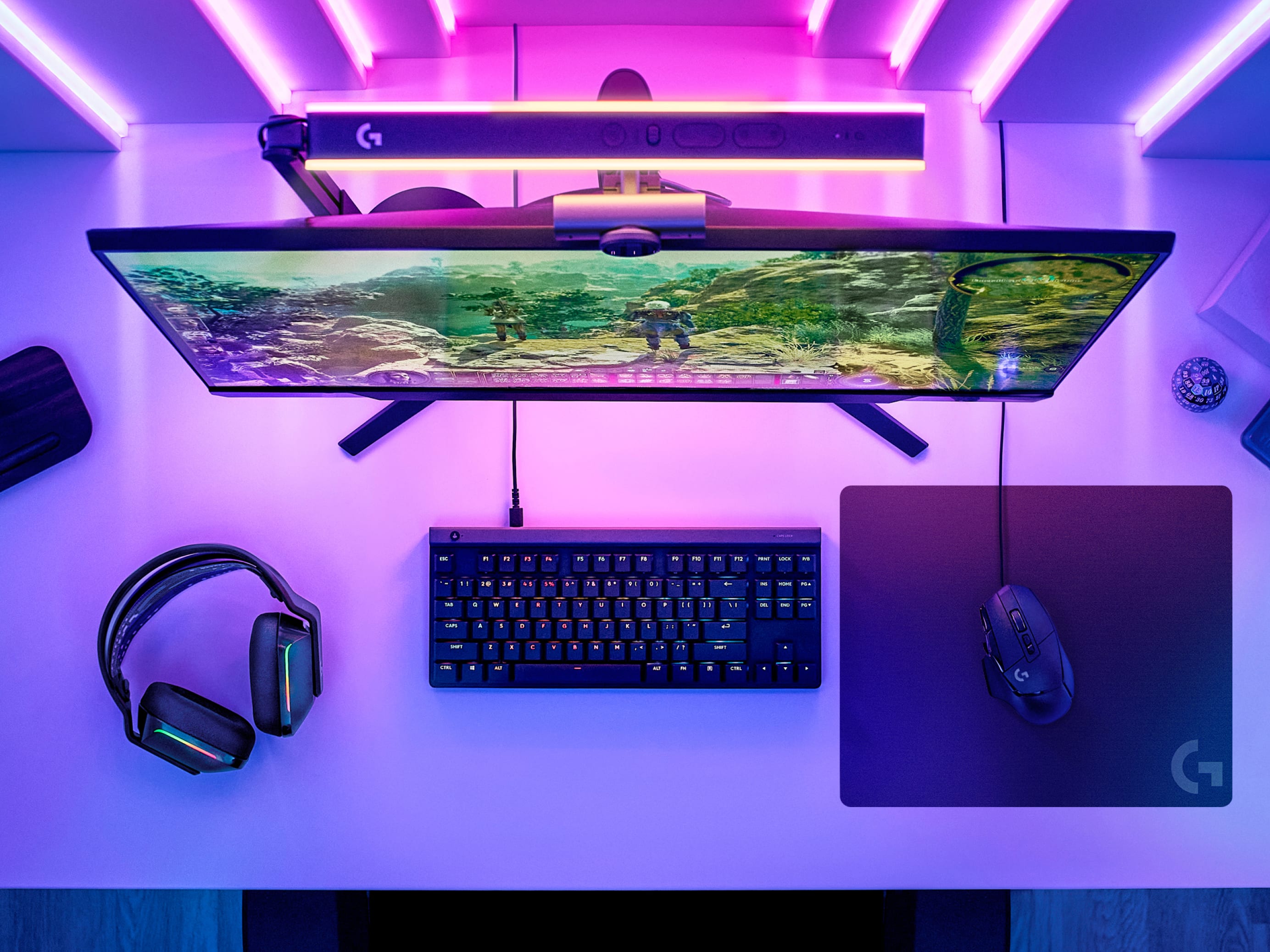 ゲーミングマウスパッド - 布製 - G240 - Logicool G