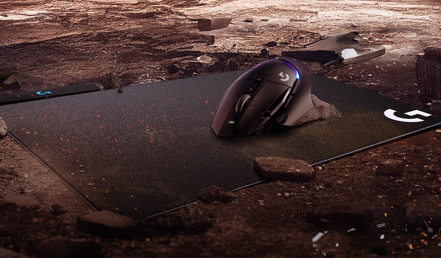g502x plus wireless gaming mouse