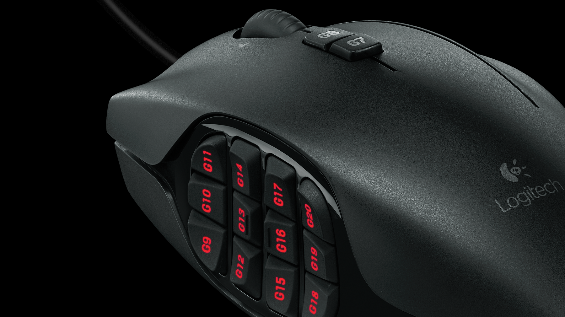 Mouse G600 para juegos MMO