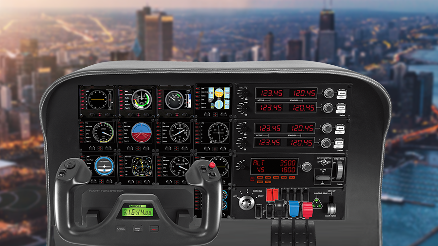 Flight Multi Panel Autopilot-Controller für professionelle Flugsimulation