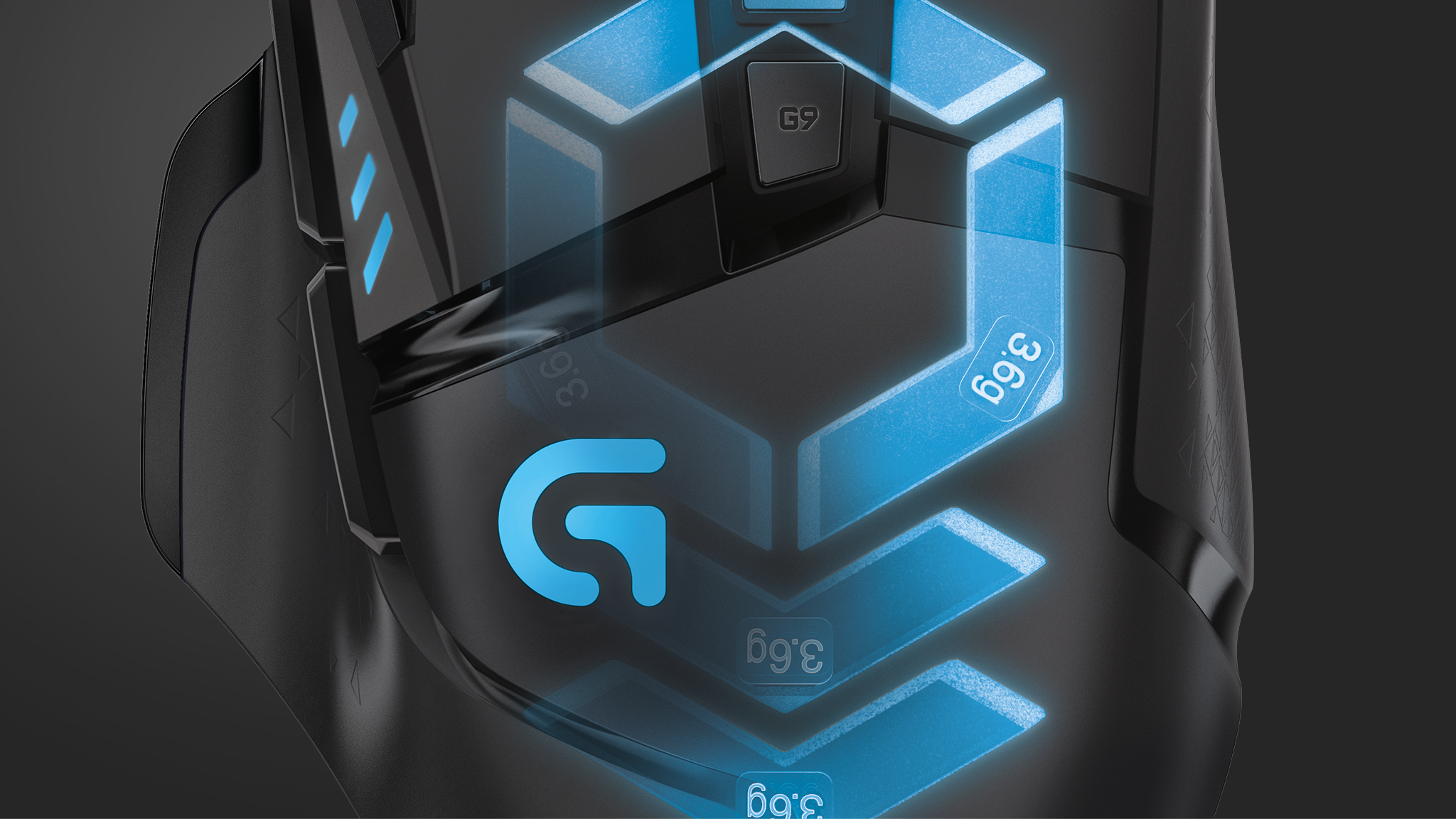 Myš G502 Proteus Spectrum RGB Tunable Gaming Mouse