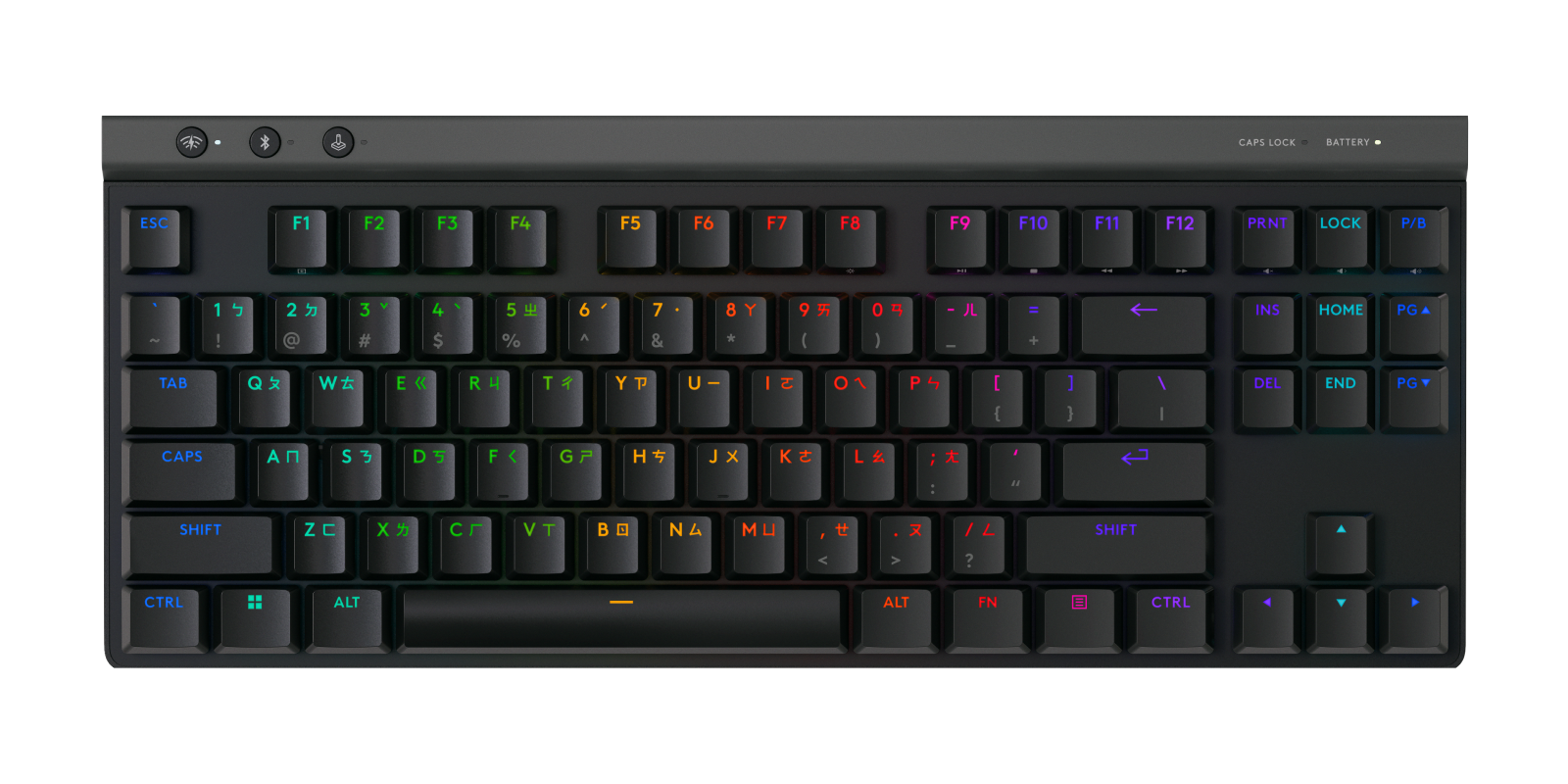 Teclado para jogos sem fio G515 LIGHTSPEED TKL | Logitech G