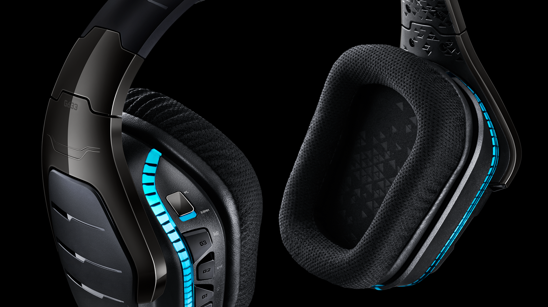 Audífonos con micrófono 7.1 RGB G633 para juegos
