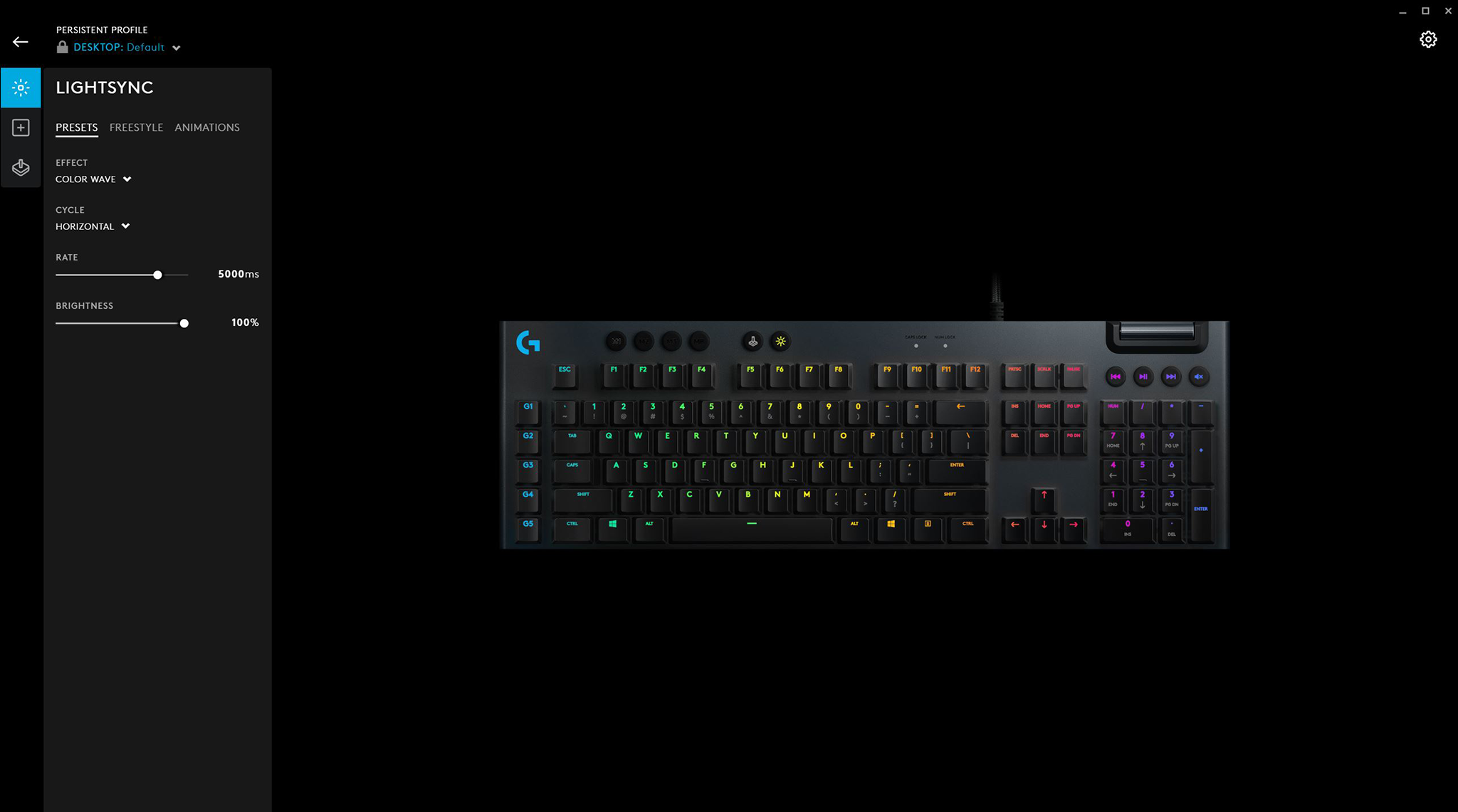 G815 | Logitech G HUB