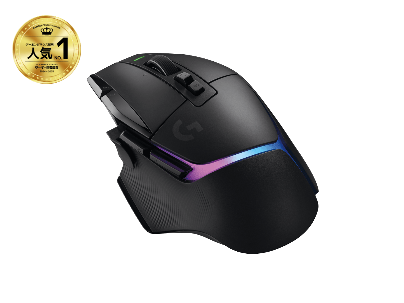 Logicool - ゲーミングマウス ワイヤレス G502 HERO ロジクールG502 HEROハイパフォーマンス ゲーミング マウス