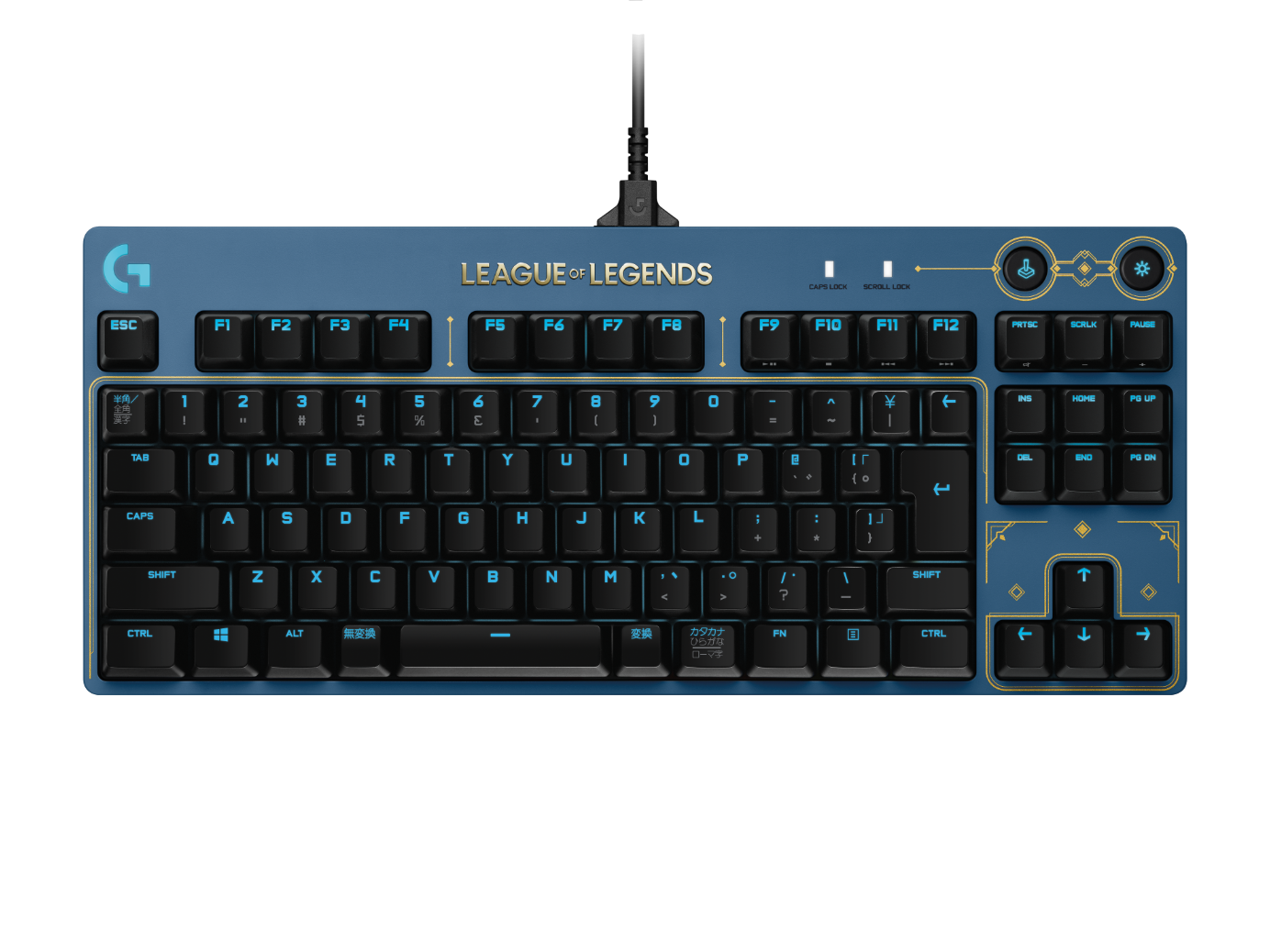 Logicool G PRO LoL K/DA ゲーミングキーボード - PC/タブレット