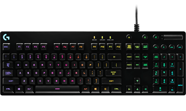 Logitech G810 Orion Spectrum RGB mechanical gaming keyboard